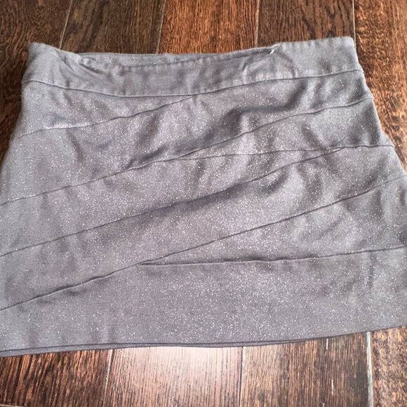 Express Dresses & Skirts - Express Y2K Glitter Mini Skirt